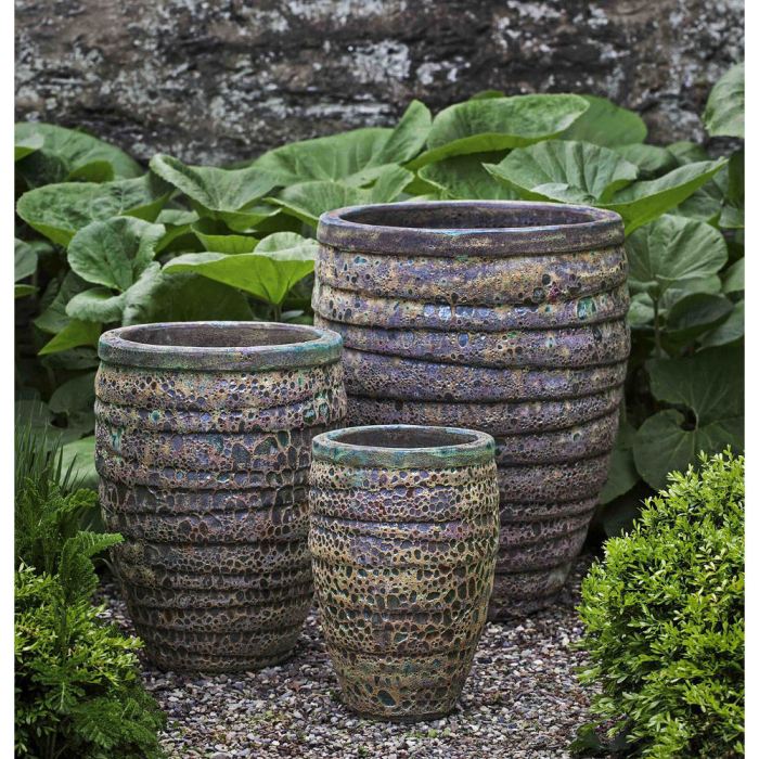 Large ceramic plant pots