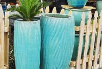 Large ceramic plant pots